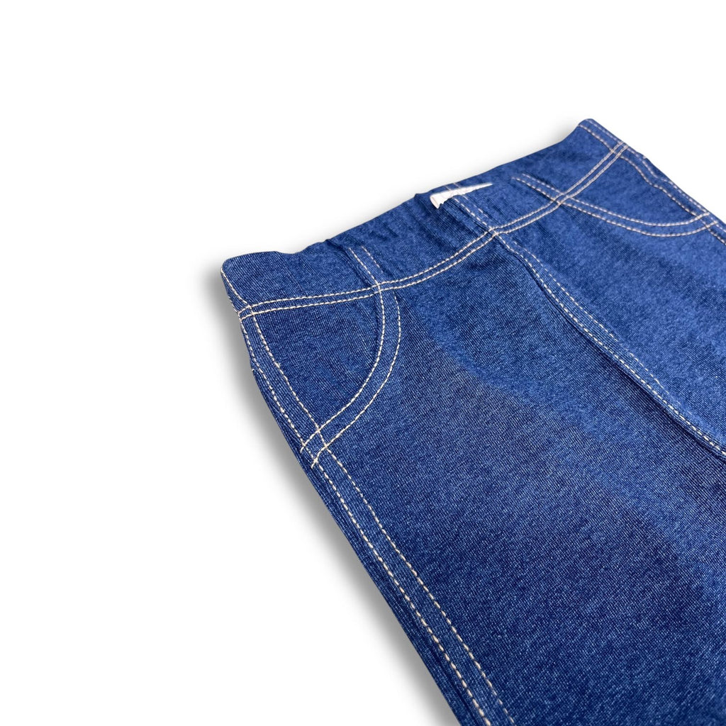Denim Baby Leggings Soft Organic cotton image 1
