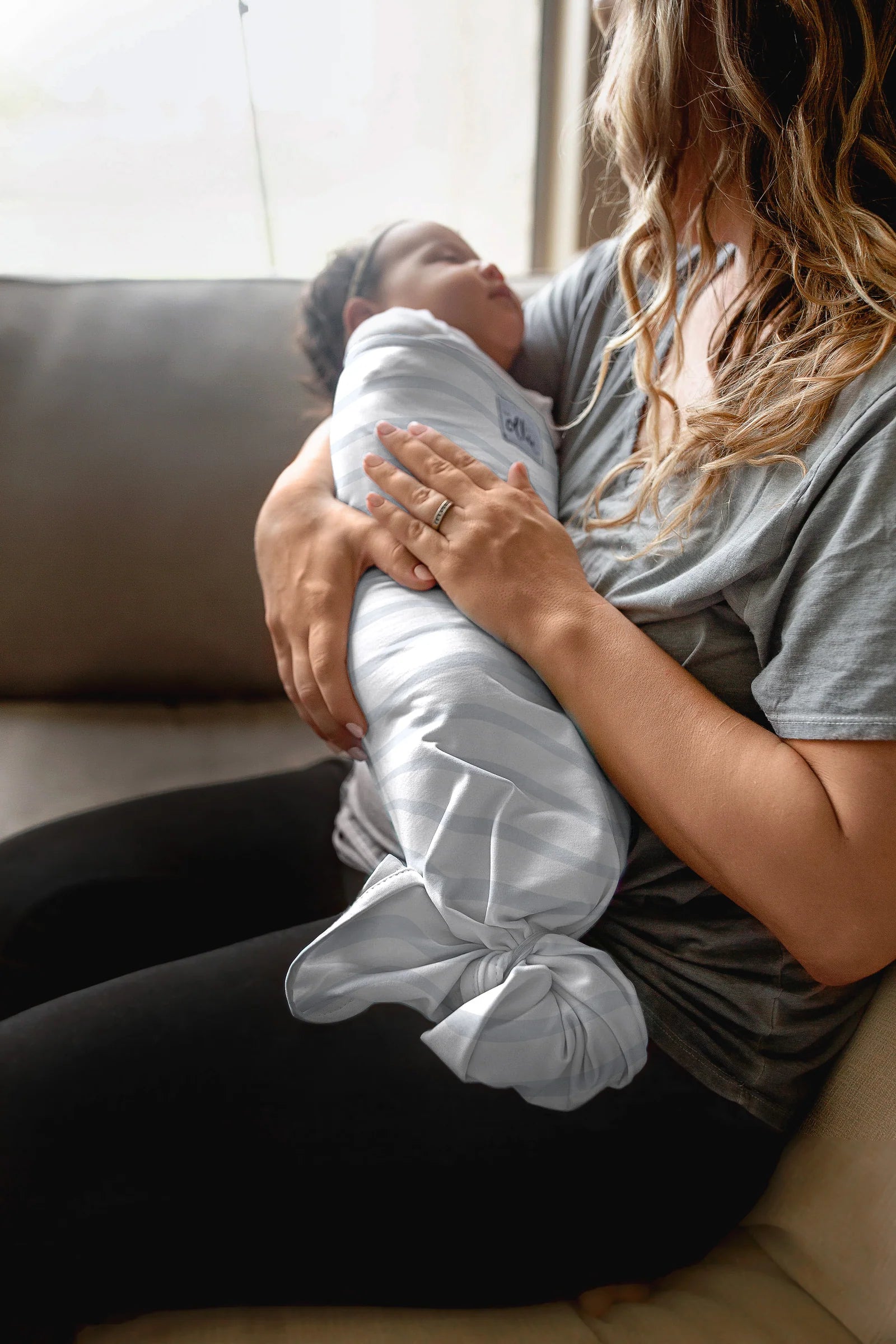 10 Second Swaddle for Baby To wrap easy and fast Pure Organic cotton image 4