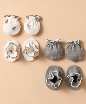 Mitten Booty Preemie baby Organic 2 set assorted image 7