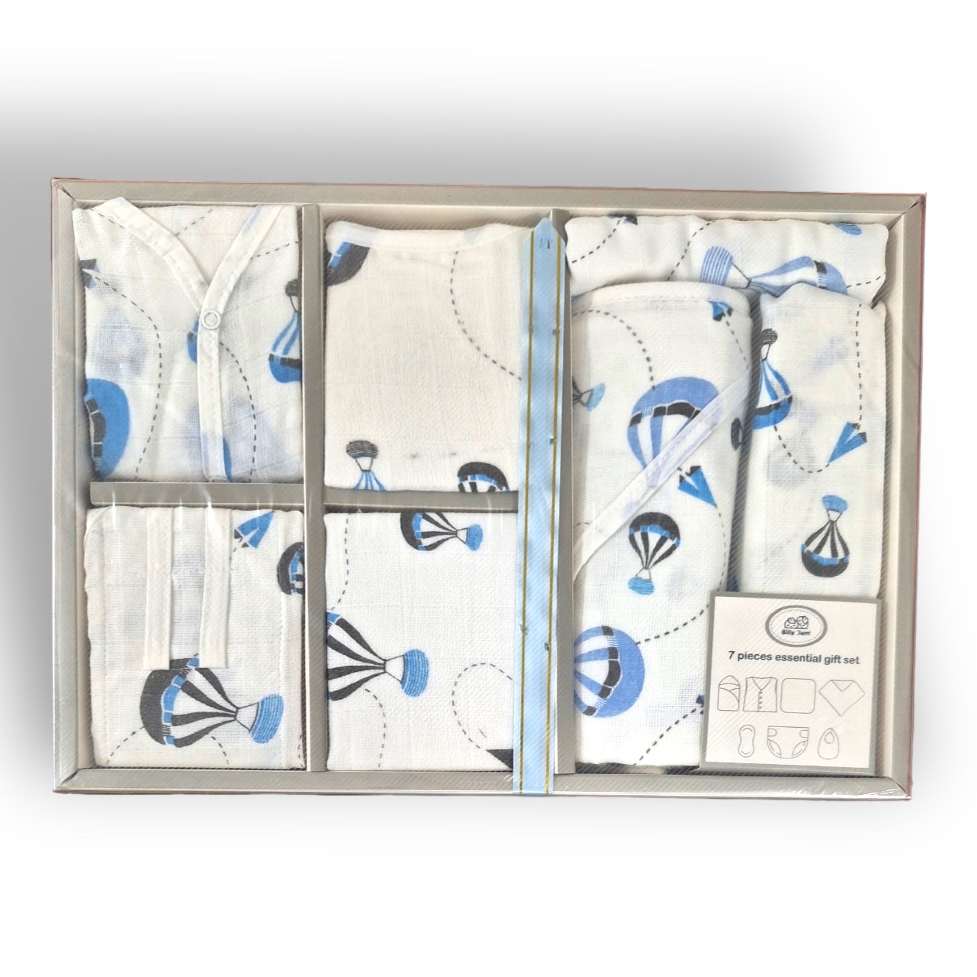 Muslin Organic Birth Package for Hospital Delivery 7pc image 1