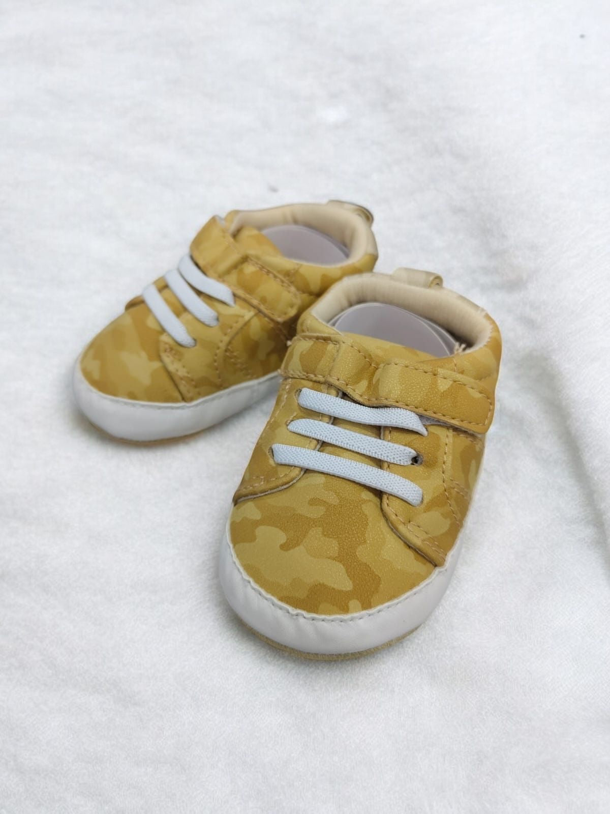 Baby Booties pre walker soft shoes Camo for 0-18 months image 0