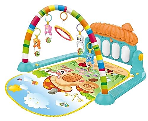 Baby Play Mat Piano Gym Toy Set – Musical Activity Mat for 0-36 Months image 1