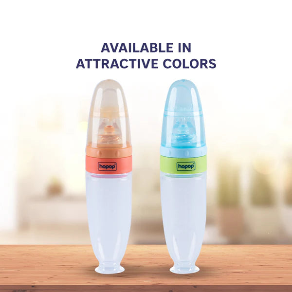 Soft Squeezy Silicone Baby Food Feeder-90 ml image 6