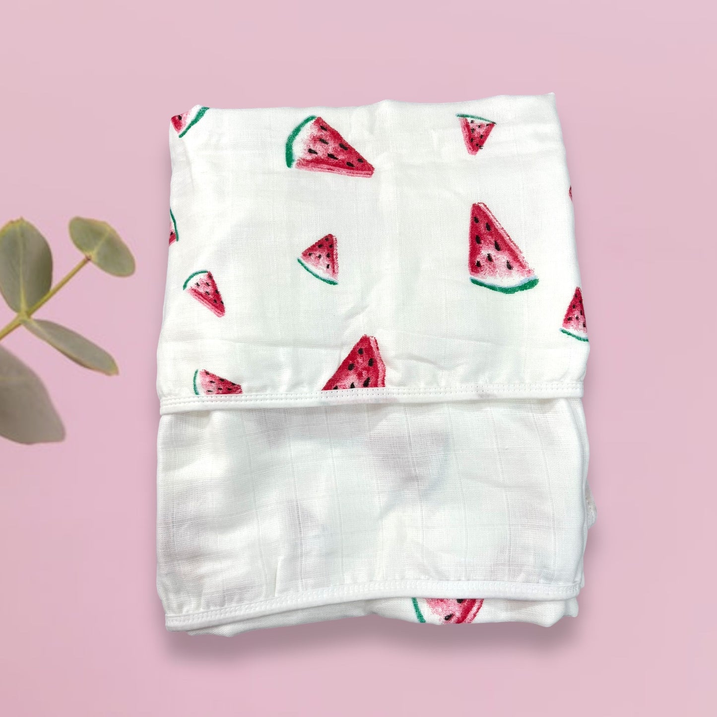 Organic Muslin Swaddle Wrapper Blanket – 6-Layer Soft & Breathable Baby Wrap image 1