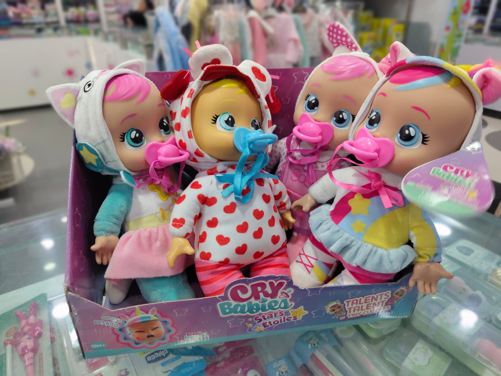 Cry Baby Doll | Tiny Cuddles Soft & Adorable Collectible image 2