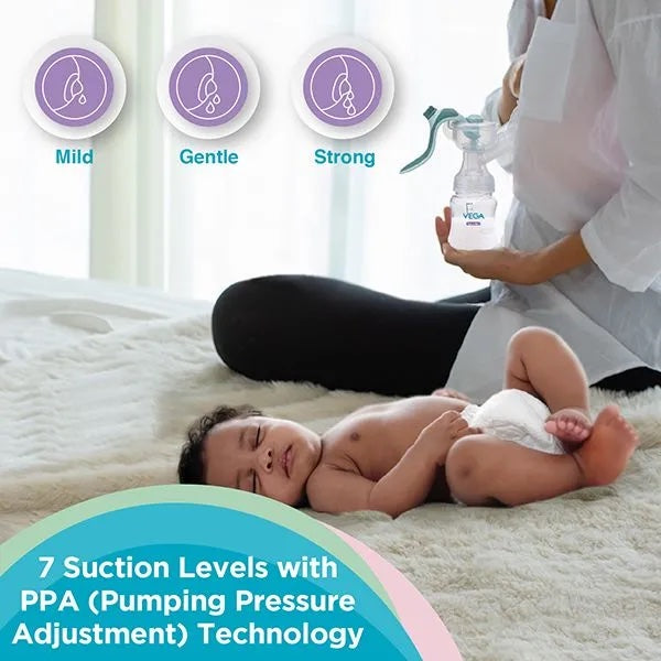 Natural Expression 7 level suction Manual Breast Pump - Advanced image 2