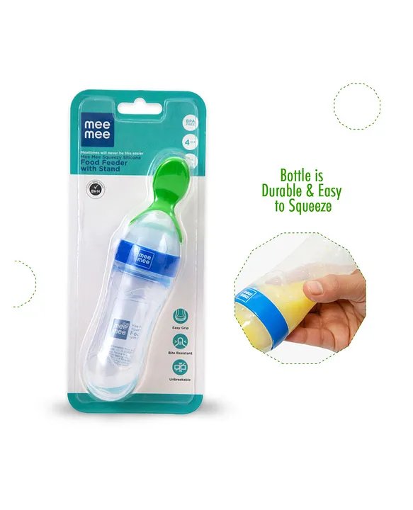 meemee squeezy silicone food feeder90 ml 4m+ image 4