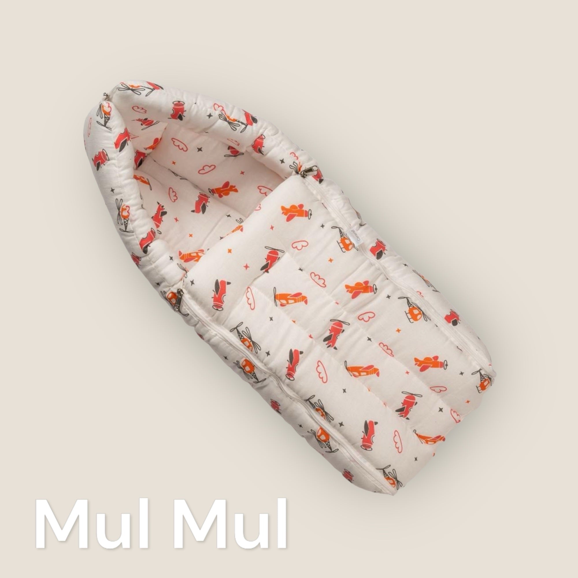 Mul Mul Baby Sleeping Bag Carry Nest image 1