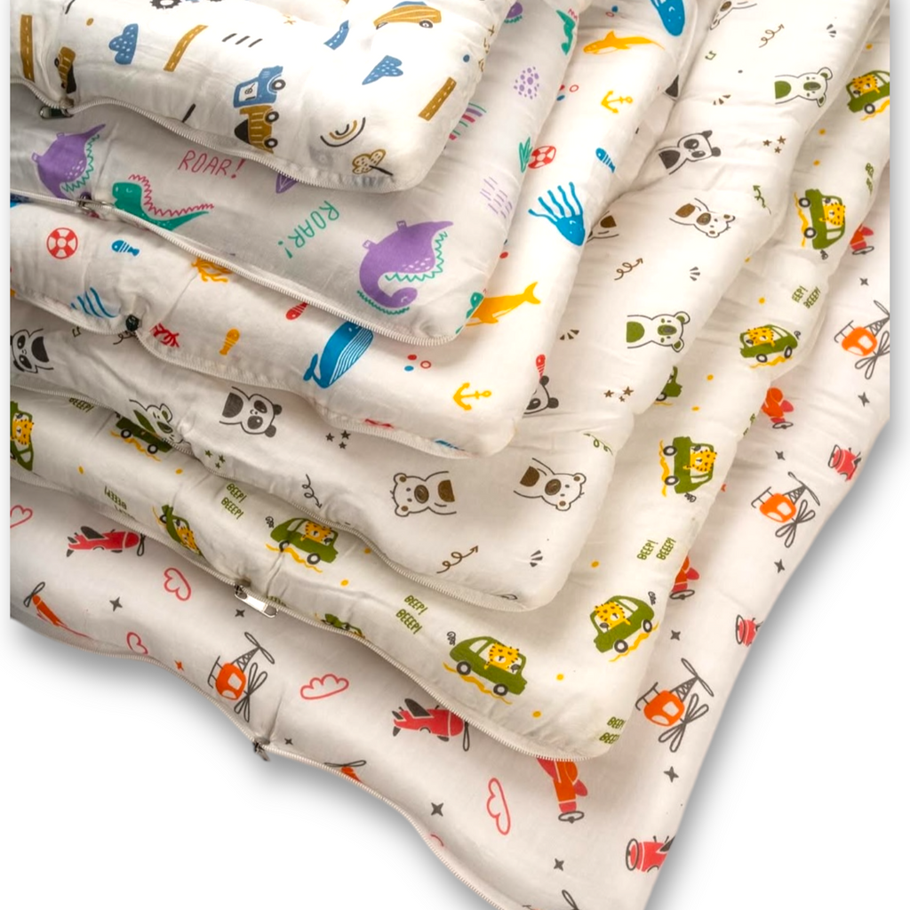 Mul Mul Baby Sleeping Bag (0-1 Yrs) | Soft, Breathable & Lightweight Carry Nest image 3