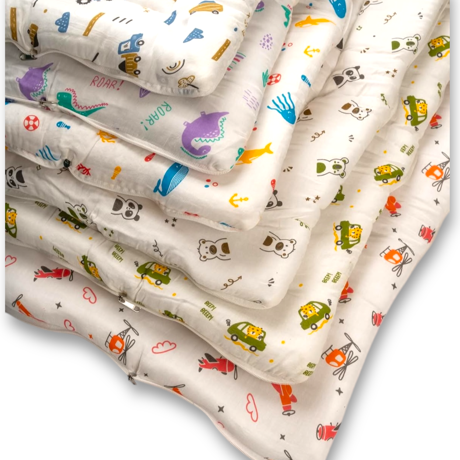 Mul Mul Baby Sleeping Bag (0-1 Yrs) | Soft, Breathable & Lightweight Carry Nest image 3