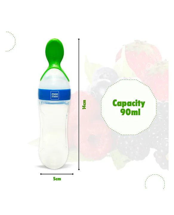 meemee squeezy silicone food feeder90 ml 4m+ image 6