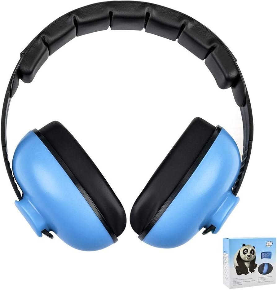 Blue Baby Noise Cancelling Headphones, Ear Protection Earmuffs Noise Reduction for 0-3 Years Kids/Toddlers/Infant image 1