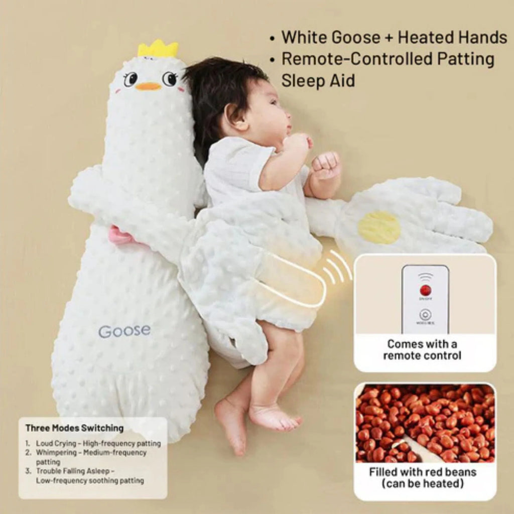 THAPKI Sleep Buddy Pat Pillow Toy – Best Cry Baby Solution for Soothing Sleep Patter Giraffe Rabbit Goose