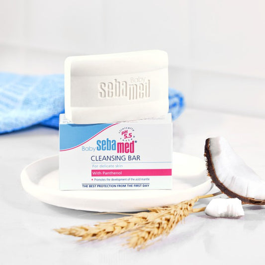 Baby Sebamed Cleansing Bar , pH 5.5, Soap Free, Tear Free, With Panthenol