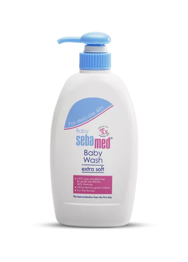 Sebamed Baby Gentle Wash|pH 5.5|Baby Body Wash|Soap Free|Tear Free|400 ml