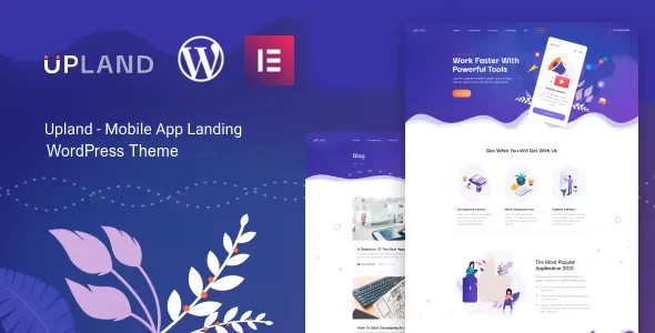 Upland – Responsive App Landing Theme