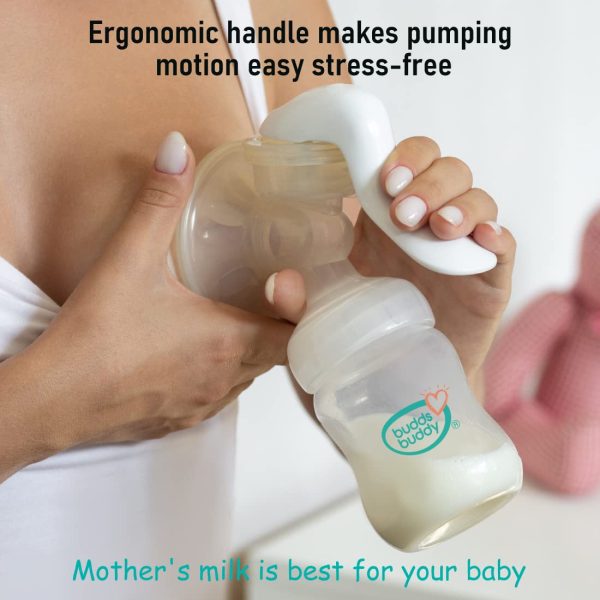 BuddsBuddy Advanced Manual Silicone Breast Pump - Image 3