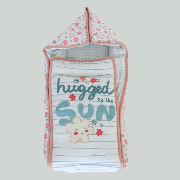 Hugged By Sunshine Baby Sleeping Bag fluffy soft cozy - Image 2