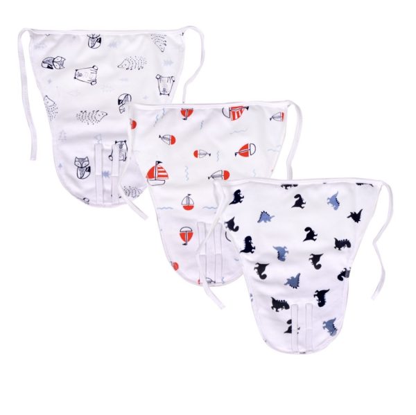 Baby 100% Organic Nappy Hosiery Padded langot assorted print