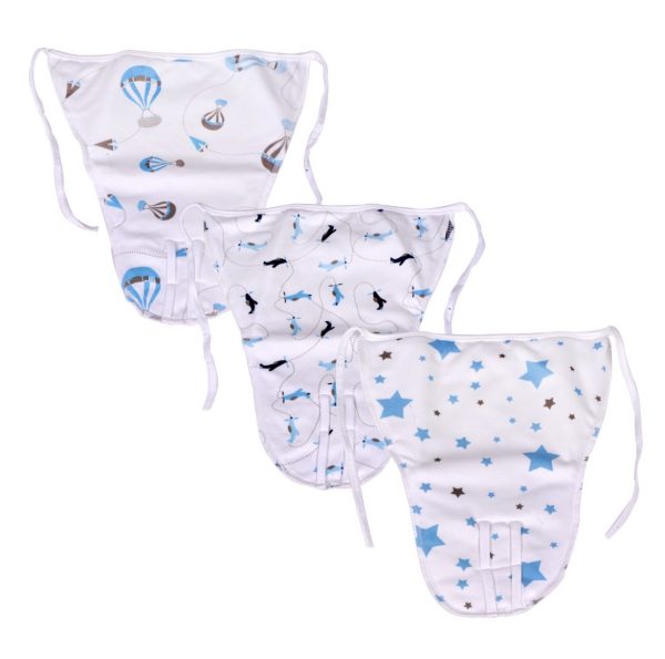 Baby 100% Organic Nappy Hosiery Padded langot assorted print - Image 2