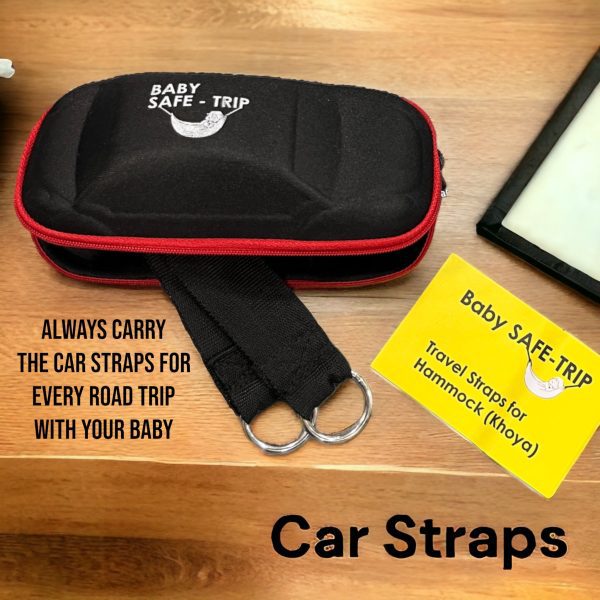 Baby Safe Trip Straps for Hammock Khoya in Car Travel time - Image 2