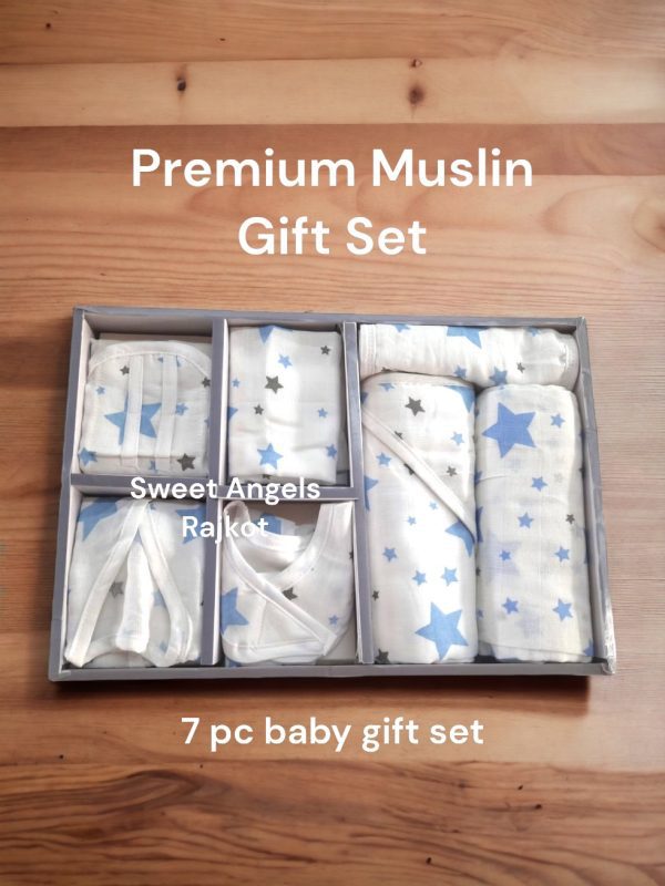 Muslin Organic Birth Package for Hospital Delivery 7pc