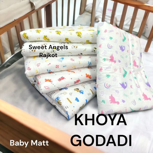 KHOYA GODADI - baby matt cotton mul mul - Image 2