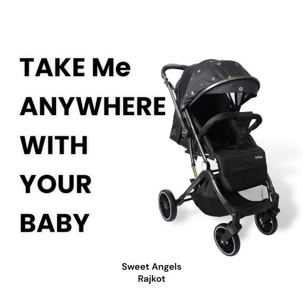 Smooth Travel Stroller with Trolley for baby