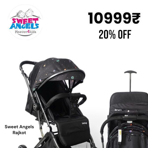 Smooth Travel Stroller with Trolley for baby - Image 4