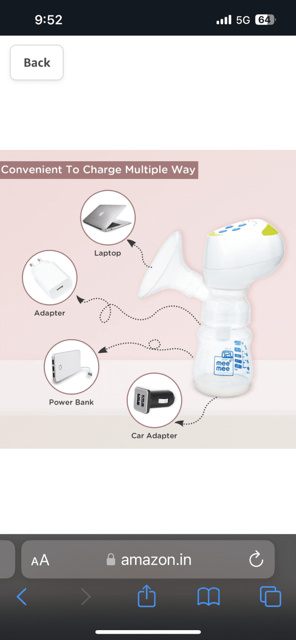 Advanced Digital Electric Breast Pump - Image 4