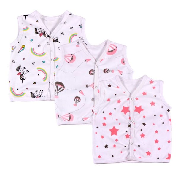 Front open Baby Jabla Vest 3pc set - Image 2