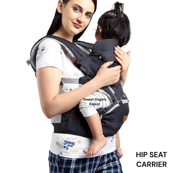 Baby HIP Seat Carrier Brown / Navy - Image 7