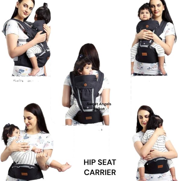 Baby HIP Seat Carrier Brown / Navy - Image 8