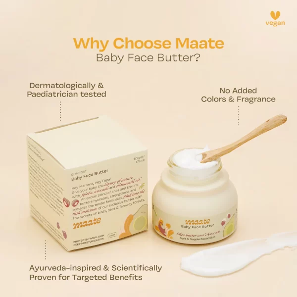 Baby Face Butter - Skin Protection | Deep Hydration MAATE - Image 2