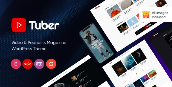 Tuber – Video & Podcast WordPress Theme