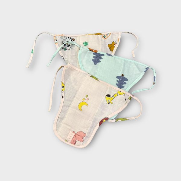 Muslin Padded Nappy 6pc Combo