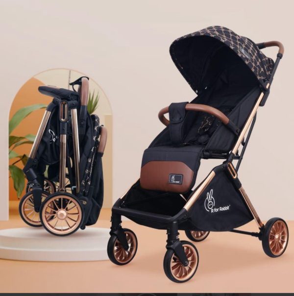 Street Smart Auto Fold Stroller GOLD