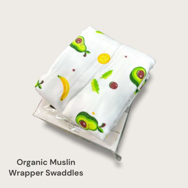 Muslin Swaddle Wrapper 6 layer - Image 3