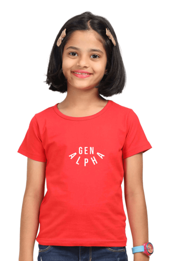 Girl T-shirt Gen ALPHA