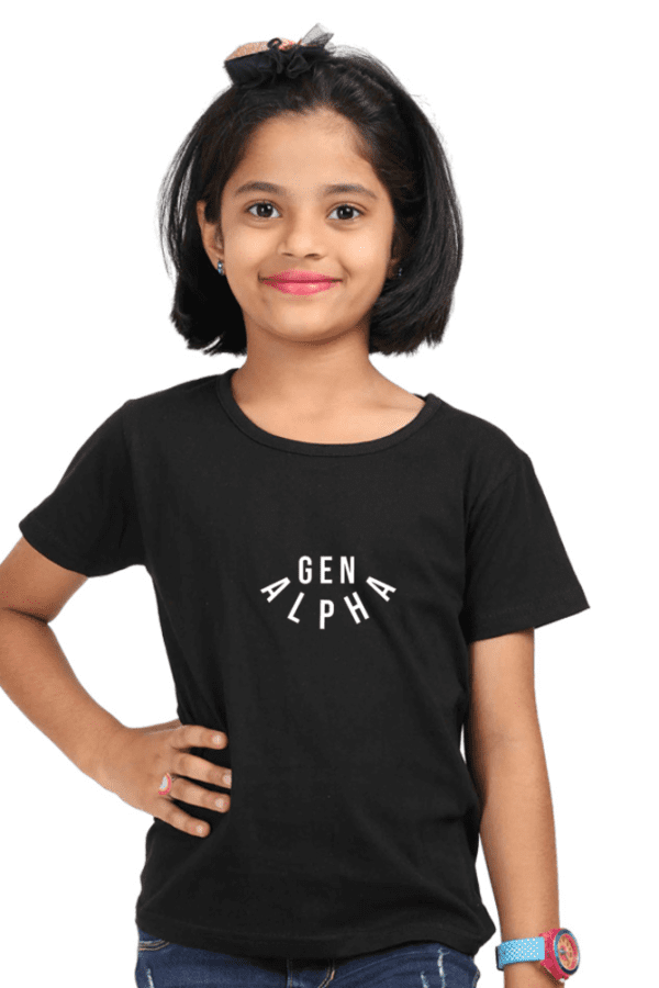 Girls T-Shirt Gen ALPHA | Stylish & Comfortable Cotton Wear - Image 4