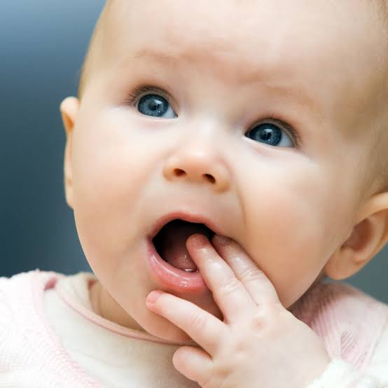 What can be used when a Baby is Teething