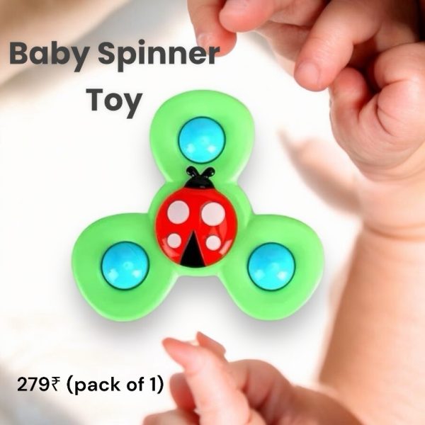 Single Spinner Baby Toys with suction pack of 1 - Image 2