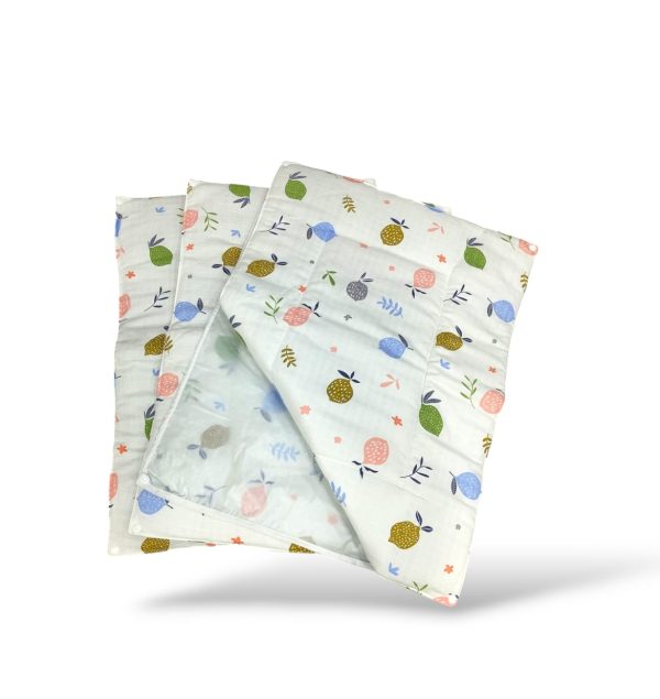 Muslin 3pc Changeable Matt Sheet Baby Godadi | Organic & Waterproof - Image 13