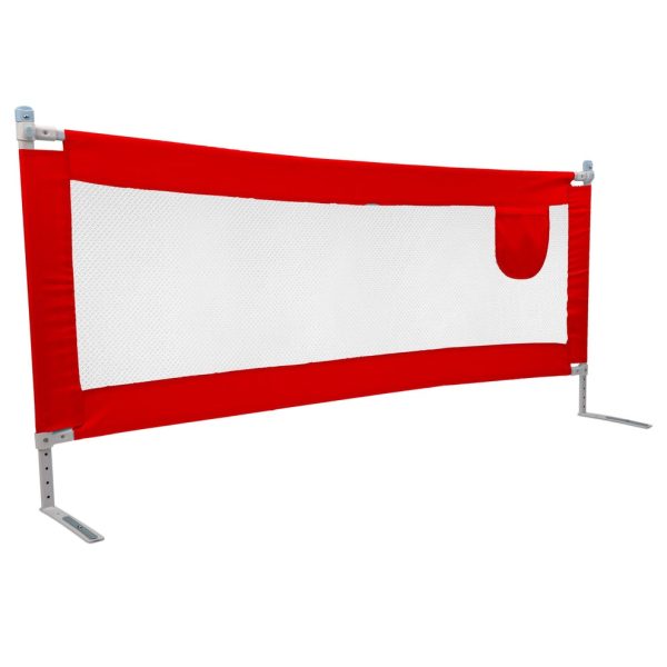 Baby Bed Rail Guard Red