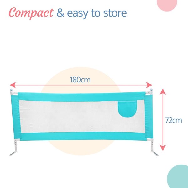 Baby Bed Rail Guard Green - Image 5