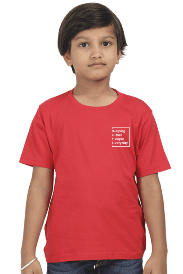 Boys T-shirt Hope minimal logo - Image 3