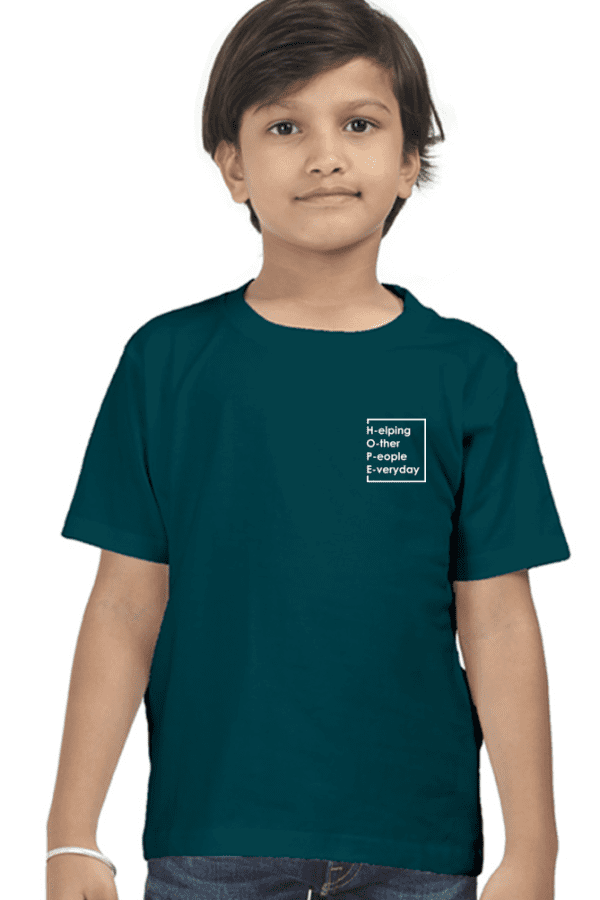 Boys T-shirt Hope minimal logo