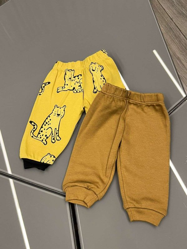 Preemie and Twin Baby Bottom Legging Set of 2 | Organic Cotton Comfort - Image 2