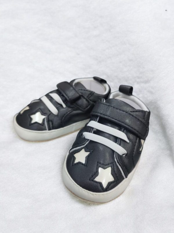 Baby Booties pre walker soft shoes Stars - Image 2