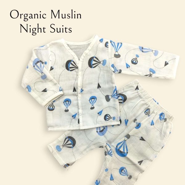 Muslin Organic Night Suits - Image 9